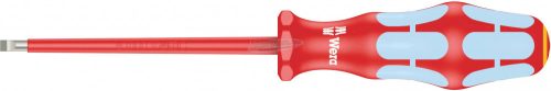 WERA 3160 i VDE 1000V Szigetelt csavarhúzó hornyos, rozsdamentes, 0,8x4x100mm 05022731001