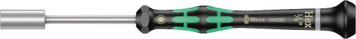 WERA 2069 Nyeles dugókulcs, műszerész csavarhúzó nyél elektronikus alkalmazásokhoz, 1/4"x60mm 05345282001