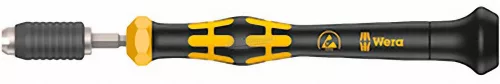 WERA 1460 ESD Kraftform Micro nyomaték csavarhúzó, gyárilag beállított értékkel, gyorskioldó tokmány 0,035Nm 05074800001