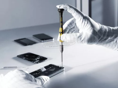 WERA 1460 ESD Kraftform Micro nyomaték csavarhúzó, gyárilag beállított értékkel, gyorskioldó tokmány 0,035Nm 05074800001