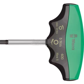   WERA 400 hatszögletű nyomaték csavarhúzó, 5x5,0Nm 05005081001