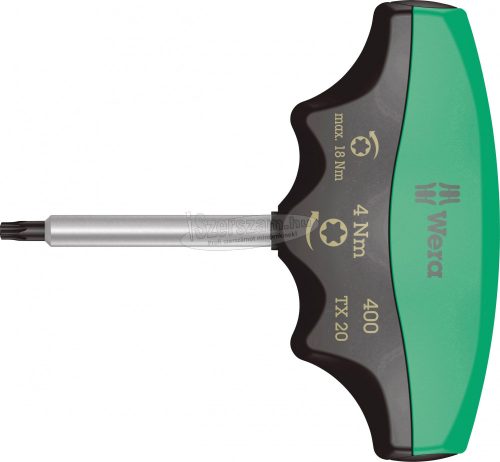 WERA 400 TX nyomaték csavarhúzó, TX20x4,0Nm 05005090001