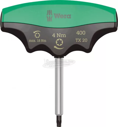 WERA 400 TX nyomaték csavarhúzó, TX20x4,0Nm 05005090001