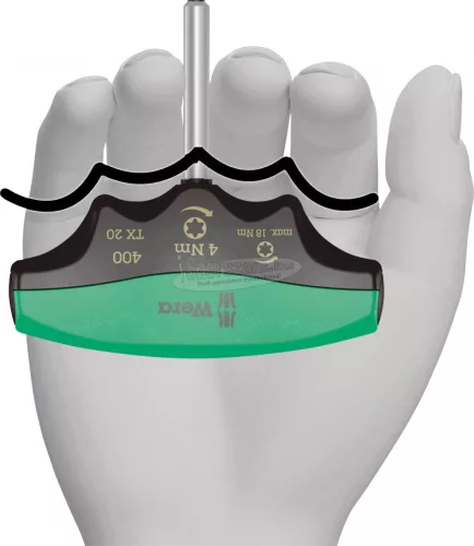 WERA 400 TX nyomaték csavarhúzó, TX20x4,0Nm 05005090001