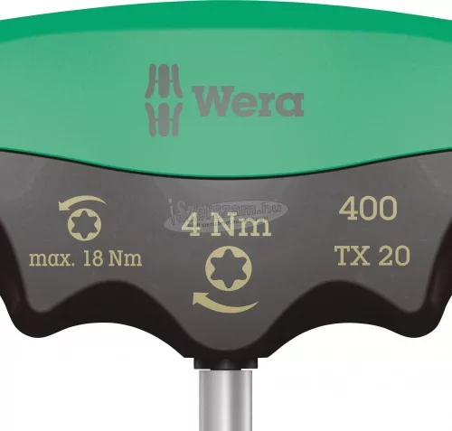 WERA 400 TX nyomaték csavarhúzó, TX25x5,0Nm 05005091001