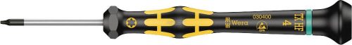 WERA 1567 TORX HF ESD Kraftform mikro csavarhúzó tartó funkcióval TORX, TX4x40mm 05030400001