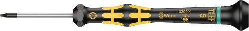WERA 1567 TORX HF ESD Kraftform mikro csavarhúzó tartó funkcióval TORX, TX5x40mm 05030401001