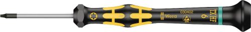 WERA 1567 TORX HF ESD Kraftform Micro csavarhúzó tartó funkcióval TORX, TX6x40mm 05030402001