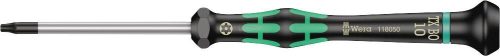 WERA 2067 TORX BO Csavarhúzó hamisításbiztos TORX csavarokhoz elektronikus alkalmazásokhoz, TX10x60mm 05118050001