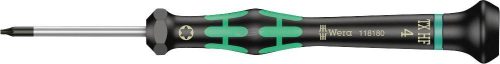 WERA 2067 TORX HF csavarhúzó rögzítő funkcióval elektronikus alkalmazásokhoz, TX4x40mm 05118180001