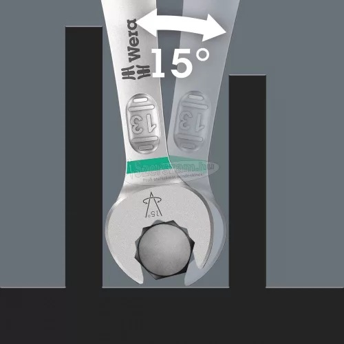 WERA 6003 Joker 05020207001 csillag-villáskulcs 16mm 5020207001