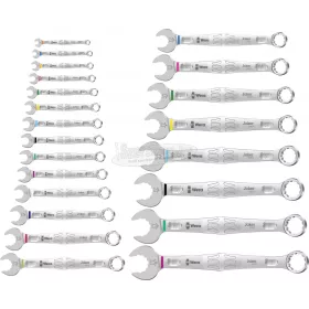   WERA 05020232001 6003 Joker 22 Set 1 Csillag-villáskulcs készlet 22 részes 5020232001