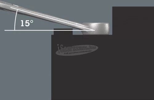 WERA 05020241001 6003 Joker 8 Imperial Set 1 Csillag-villáskulcs készlet 11 részes 1/2"-11/16 5020241001