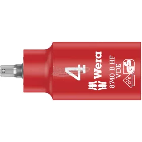  WERA Szigetelt rátűzőkulcs 3/8" 6szög, tartófunkcióval 8740 B VDE 1000V több méretben