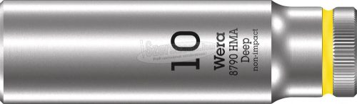 WERA 8790 HMA deep, 1/4"-es dugókulcs, hosszú, 6szög, 10x50mm 05004507001