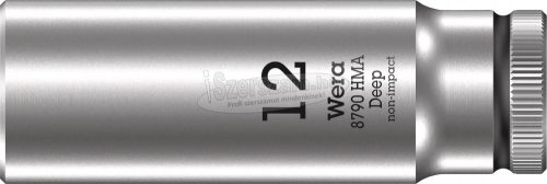 WERA 8790 HMA deep, 1/4"-os dugókulcs, hosszú, 6szög, 12x50mm 05004509001