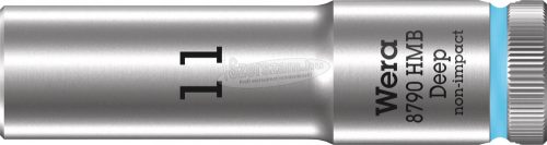 WERA 8790 HMB deep, Dugókulcs, 3/8", hosszú, 6szög, 11x64mm 05004533001