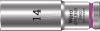 WERA 8790 HMB deep, Dugókulcs, 3/8", hosszú, 6szög, 14x64mm 05004536001