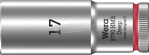 WERA 8790 HMB deep, Dugókulcs, 3/8", hosszú, 6szög, 17x64mm 05004539001