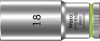 WERA 8790 HMB deep, Dugókulcs, 3/8", hosszú, 6szög, 18x64mm 05004540001