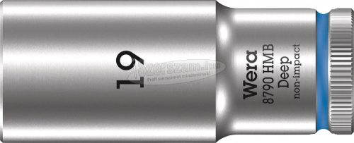 WERA 8790 HMB deep, Dugókulcs, 3/8", hosszú, 6szög, 19x64mm 05004541001