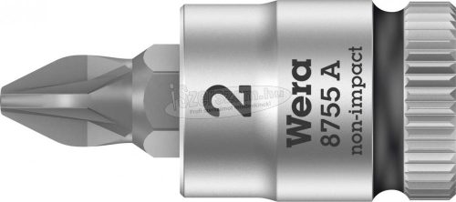 WERA 8755 A Pozidriv Zyklop rátűzőkulcs, 1/4" meghajtó, PZ2x28mm 05003354001