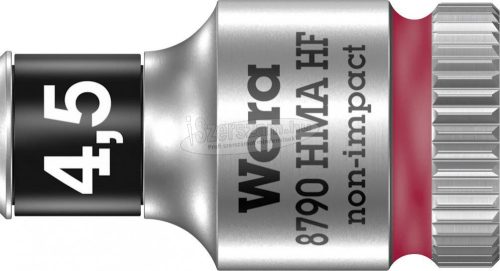 WERA 8790 HMA HF Zyklop Dugókulcs 1/4"-es meghajtóval tartó funkcióval 6szög 4,5x23mm 05003718001