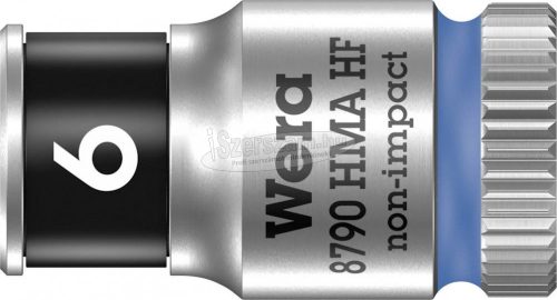 WERA 8790 HMA HF Zyklop Dugókulcs 1/4"-es meghajtóval tartófunkcióval 6szög 6x23mm 05003721001