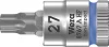 WERA 8767 A HF TORX Zyklop rátűzőkulcs tartó funkcióval, 1/4" meghajtó, TX27x28mm 05003367001