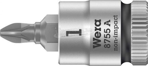 WERA 8755 A Pozidriv Zyklop rátűzőkulcs, 1/4"-es meghajtó, PZ1x28mm 05003353001