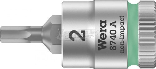 WERA 8740 A Zyklop rátűzőkulcs, 1/4" meghajtó, 6szög, több méretben