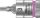 WERA 8740 A HF Zyklop rátűzőkulcs tartó funkcióval, 1/4"-es meghajtó, 3x28mm 05003332001