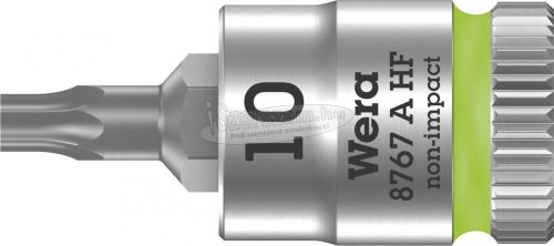 WERA 8767 A HF TORX Zyklop rátűzőkulcs tartó funkcióval, 1/4" meghajtó, TX10x28mm 05003362001
