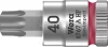 WERA 8767 A HF TORX Zyklop rátűzőkulcs tartó funkcióval, 1/4" meghajtó, TX40x28mm 05003371001