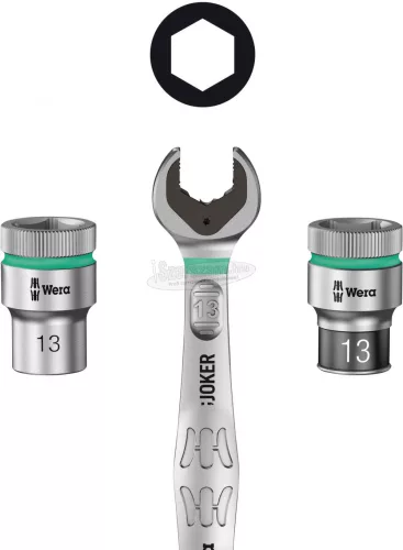 WERA 8790 HMC HF Zyklop Dugókulcs 1/2" 6szög tartó funkcióval több méretben