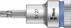 WERA 8767 C HF TORX Zyklop rátűzőkulcs 1/2"-es meghajtóval, tartó funkcióval, TX27x60mm 05003832001