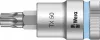 WERA 8767 C HF TORX Zyklop rátűzőkulcs 1/2"-os meghajtóval, tartó funkcióval, TX50x60mm 05003836001