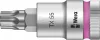 WERA 8767 C HF TORX Zyklop rátűzőkulcs 1/2"-os meghajtóval, tartófunkcióval, TX55x60mm 05003837001