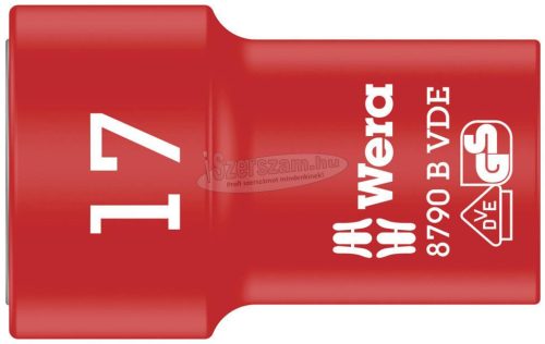 WERA 8790 B VDE Zyklop Szigetelt dugókulcs, 3/8" 6szög, 17x46mm 05004961001