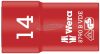 WERA 8790 B VDE Zyklop Szigetelt dugókulcs, 3/8" 6szög, 14x46mm 05004958001