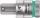 WERA 8740 A HF Zyklop rátűzőkulcs tartó funkcióval, 1/4" meghajtó, 1/4"x28mm 05003388001