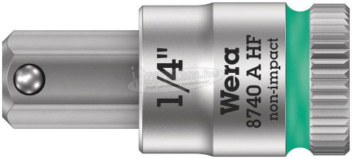 WERA 8740 A HF Zyklop rátűzőkulcs tartó funkcióval, 1/4" meghajtó több méretben