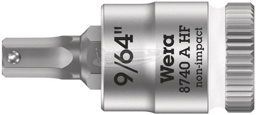 WERA 8740 A HF Zyklop rátűzőkulcs tartó funkcióval, 1/4"-es meghajtó, 9/64"x28mm 05003384001