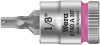 WERA 8740 A HF Zyklop rátűzőkulcs tartó funkcióval, 1/4" meghajtó, 1/8"x28mm 05003383001