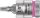 WERA 8740 A HF Zyklop rátűzőkulcs tartó funkcióval, 1/4" meghajtó, 1/8"x28mm 05003383001