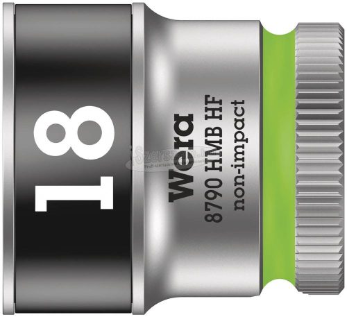 WERA 8790 HMB HF Zyklop Dugókulcs, 3/8", 6 szög, tartófunkcióval, 18x29mm 05003752001