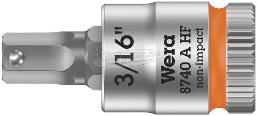 WERA 8740 A HF Zyklop rátűzőkulcs tartó funkcióval, 1/4" meghajtó, 3/16"x28mm 05003386001