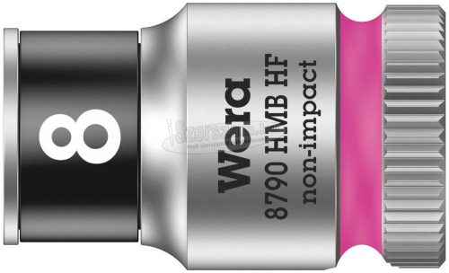 WERA 8790 HMB HF Zyklop Dugókulcs, 3/8", 6 szög, tartófunkcióval, 8x29mm 05003742001