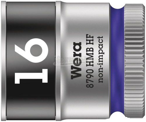 WERA 8790 HMB HF Zyklop Dugókulcs, 3/8", 6 szög, tartófunkcióval, 16x29mm 05003750001