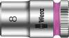 WERA 8790 HMA Zyklop 1/4"-es Dugókulcs, 8x23mm 05003507001